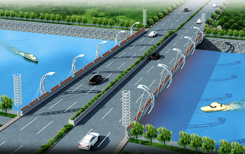 魏县漳河故道中桥、东风渠中桥景观设计